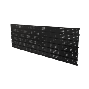 Panel organizador de pared negro